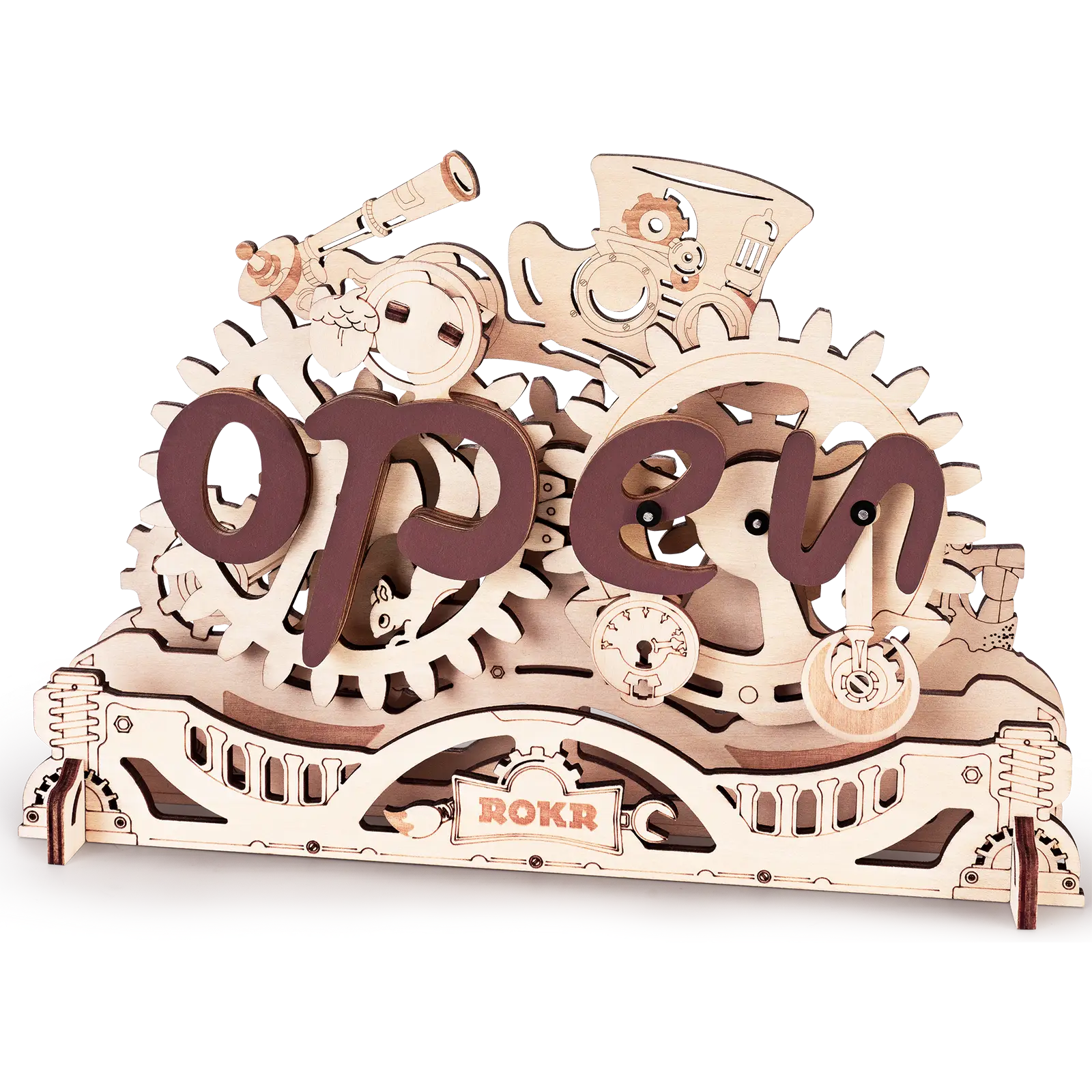 Robotime Open Closed Sign | Houten bordje bouwset | Robotime Nederland