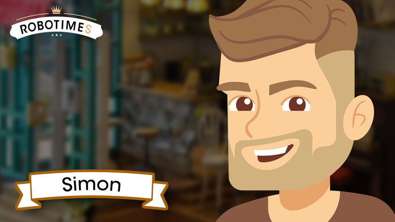 Wat verkoopt Simon eigenlijk in zijn koffieshop?
