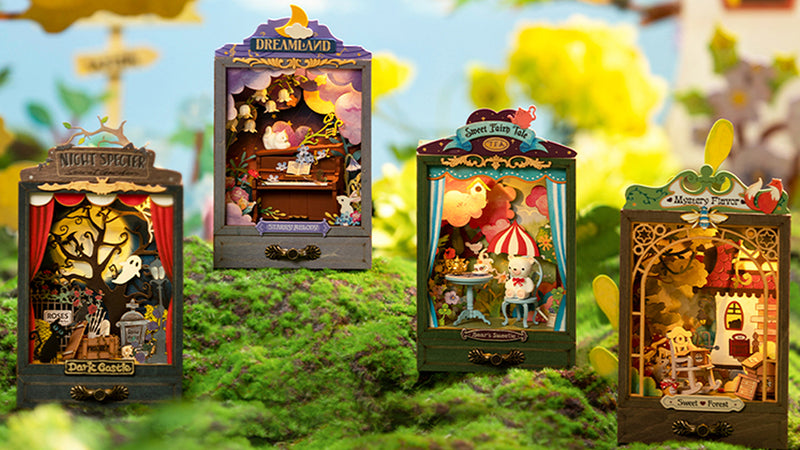 Nieuw van Robotime: Secret Garden Box Theater-serie