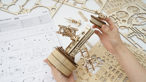 Met Robotime duurzaam modelbouwen
