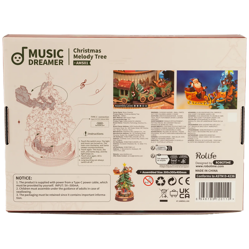 Robotime Christmas Melody Tree AMS01