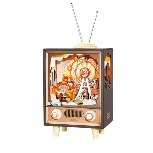 Robotime Sunset Carnival | DIY Music Box 3D Wooden Puzzle