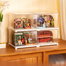 Robotime Dust Cover / Display Case Landscape S (binnenmaten L:223mm*B:193mm*H:154mm) DF04L