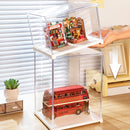 Robotime Dust Cover / Display Case Landscape S (binnenmaten L:223mm*B:193mm*H:154mm) DF04L