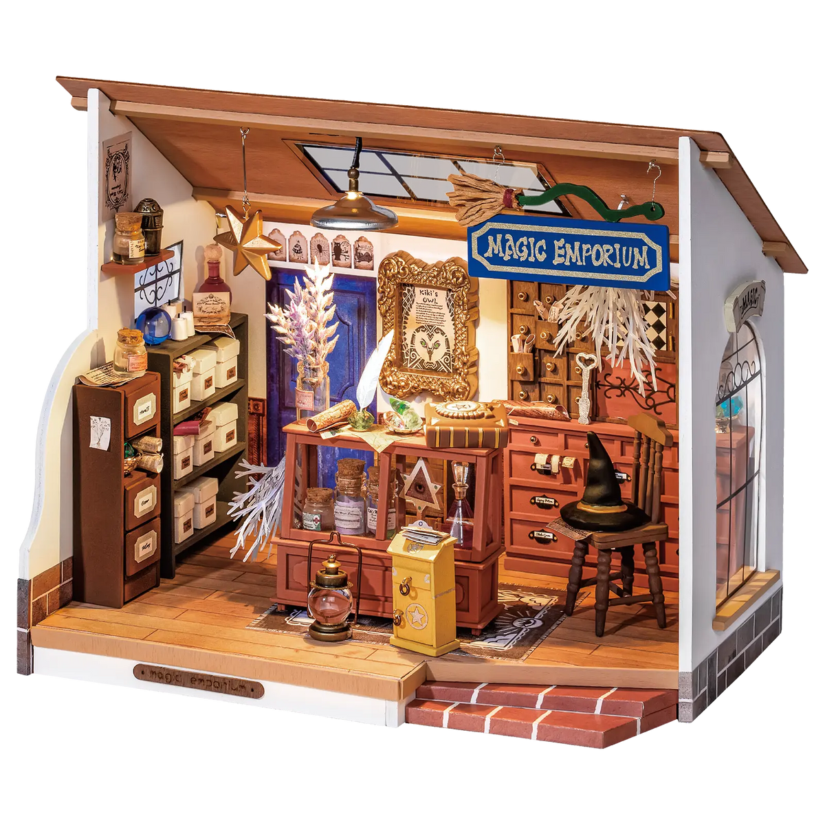 ROBOTIME DIY miniatuur huis kit, poppenhuis modelbouw ambachtelijke kit ROBOTIME DIY miniatuur huis kit, poppenhuis modelbouw ambachtelijke kit