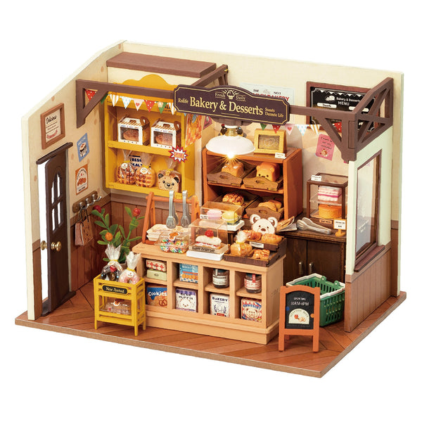 Robotime Rolife Henry's Chocolate DG174 - Miniatuurhuisje Robotime Rolife Henry's Chocolate DG174 - Miniatuurhuisje