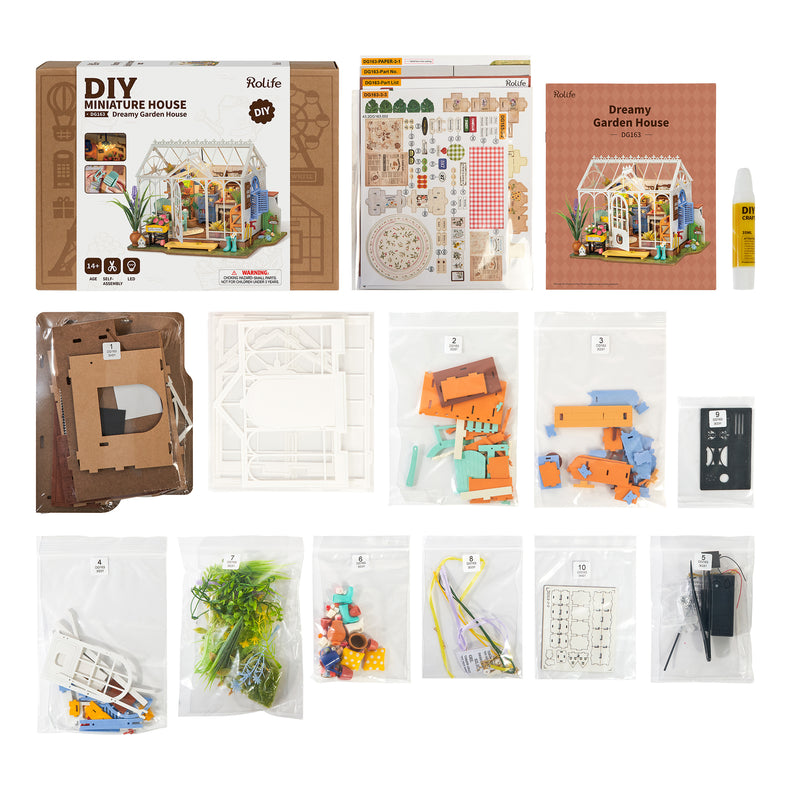 Robotime Dreamy Garden House DG163
