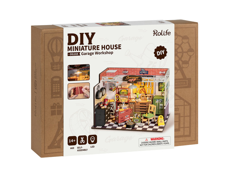 Robotime Garage Workshop DG165