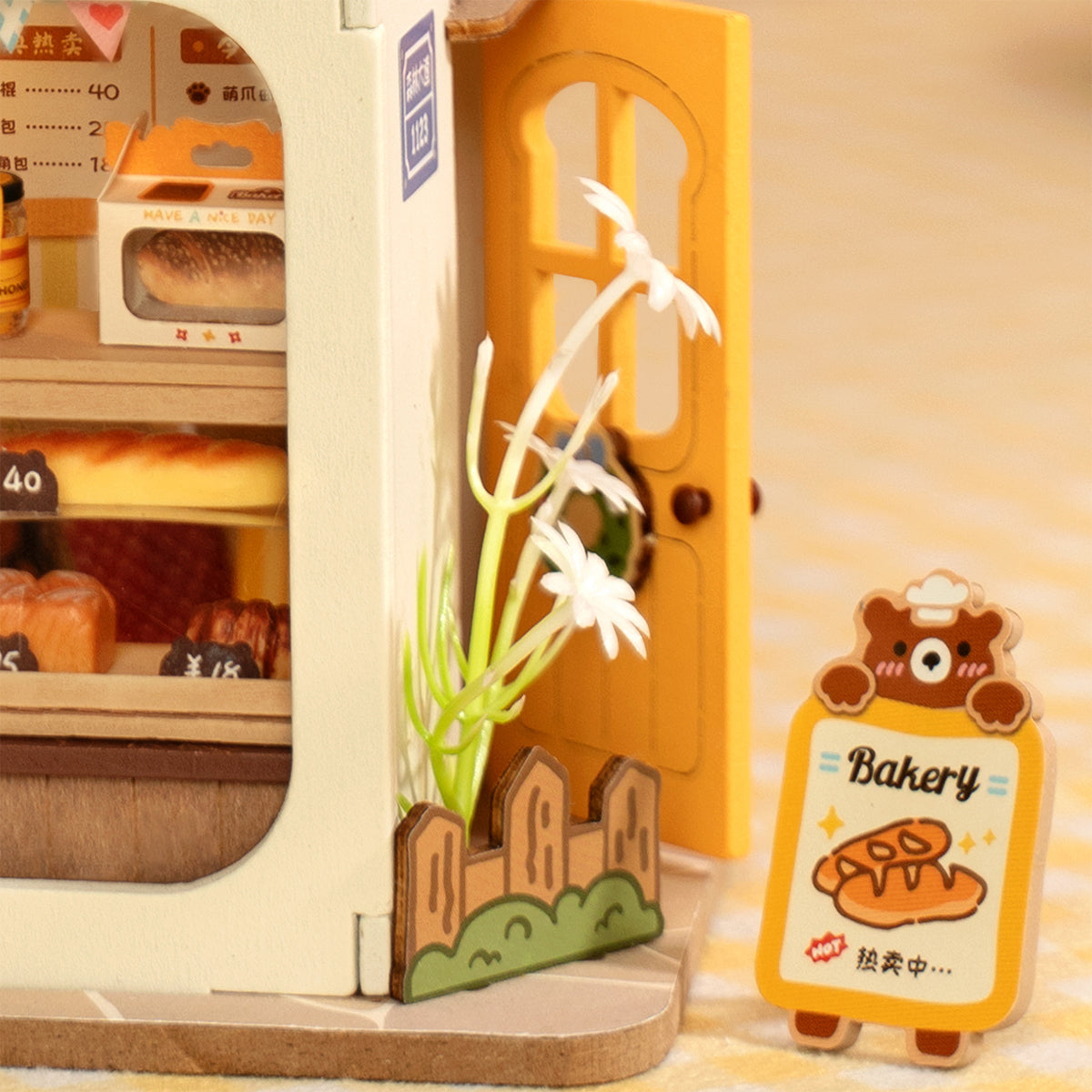 Robotime Teddy's Breadbox | DIY miniatuurhuisje | Robotime Nederland