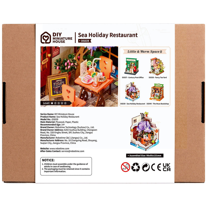 Robotime Sea Holiday Restaurant DS039