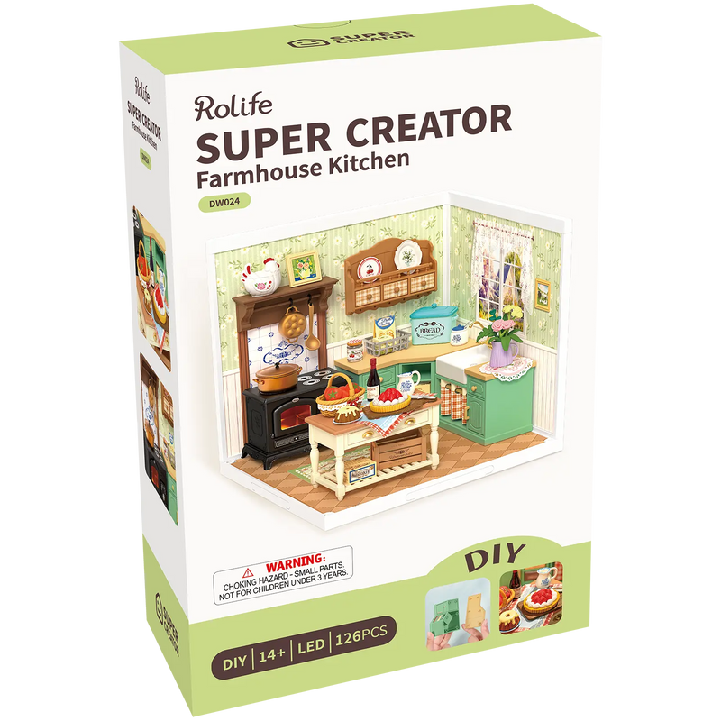 Robotime Farmhouse Kitchen DW024