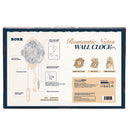 Robotime Romantic Notes Wall Clock LC701