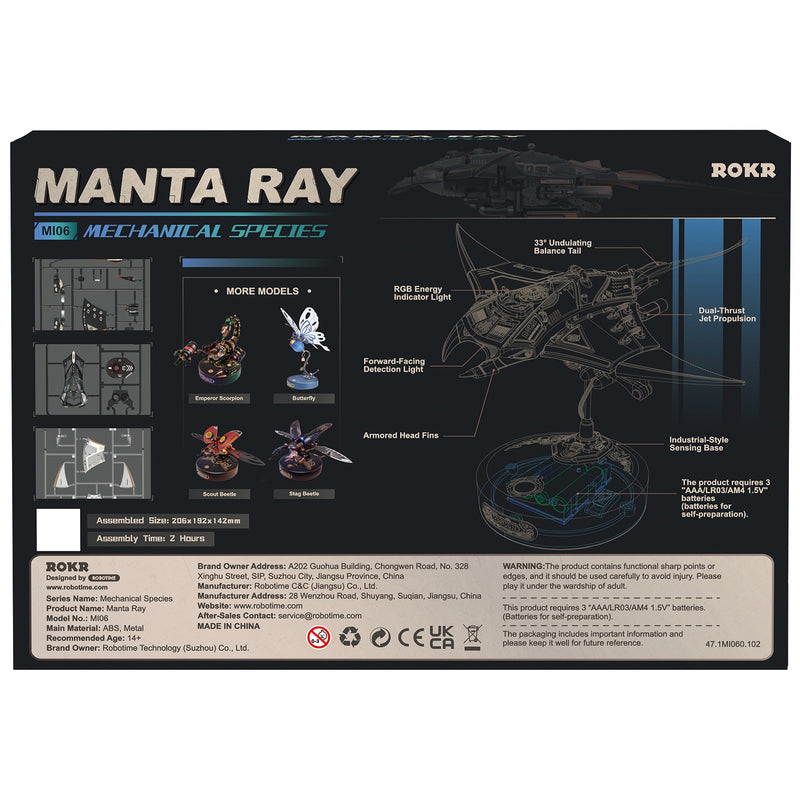 Robotime Manta Ray MI06