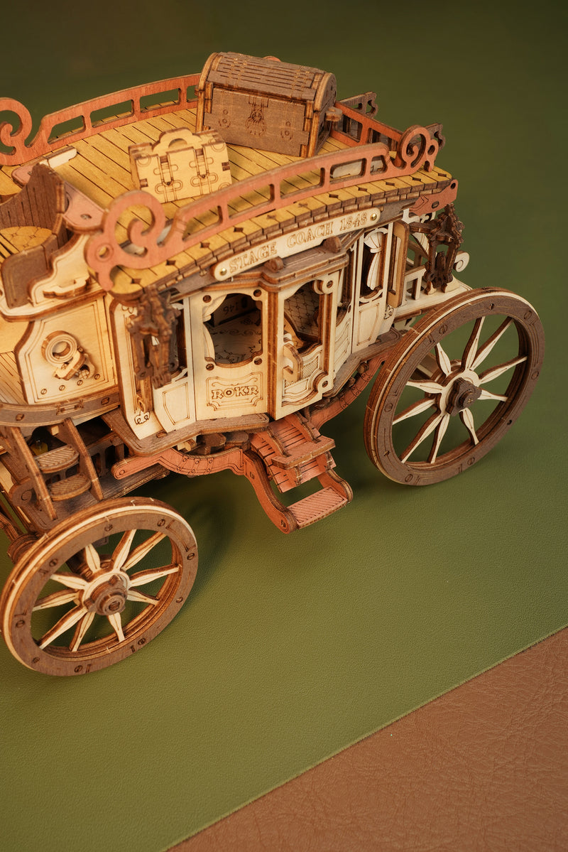 Robotime Stagecoach Music Box AMKA1