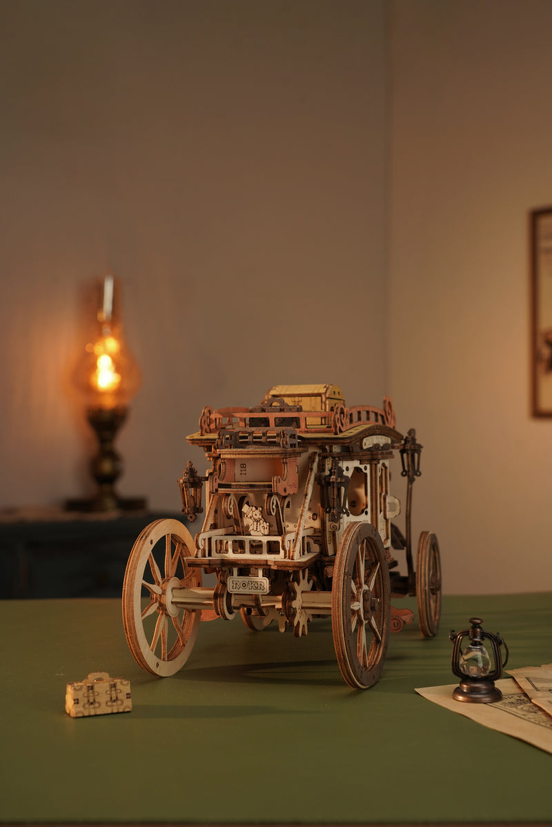 Robotime Stagecoach Music Box AMKA1
