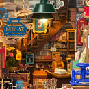 Robotime Book Nook Wisdom Stationery Shop TGB19