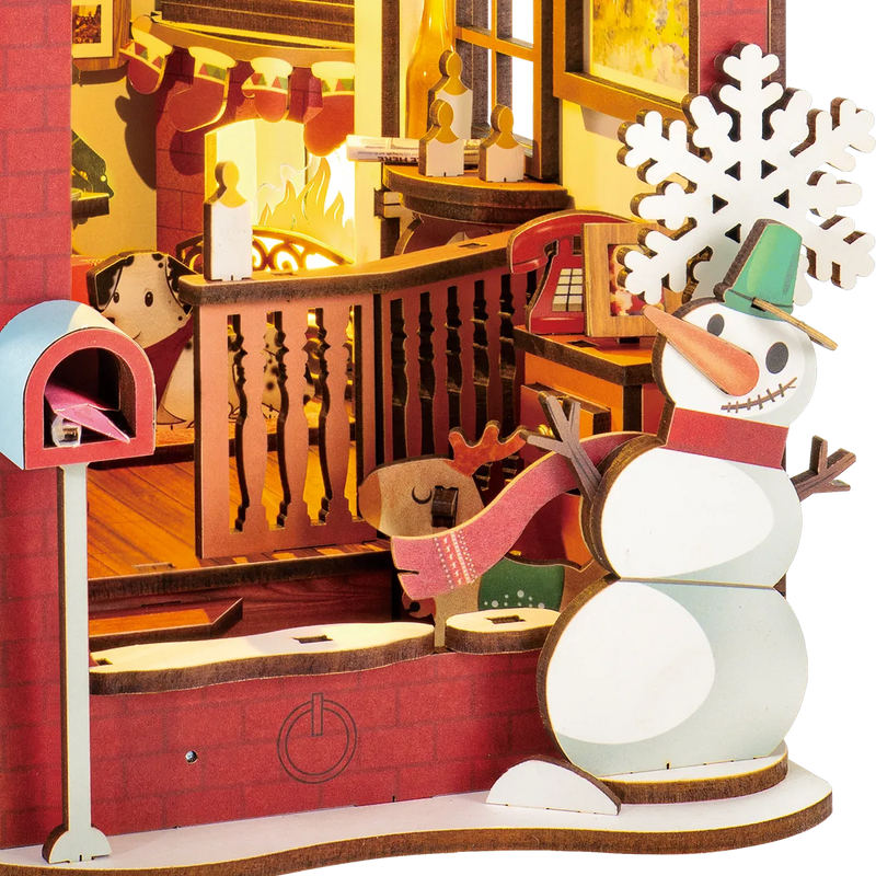 Robotime Book Nook Christmas Indoor Scene TGC07