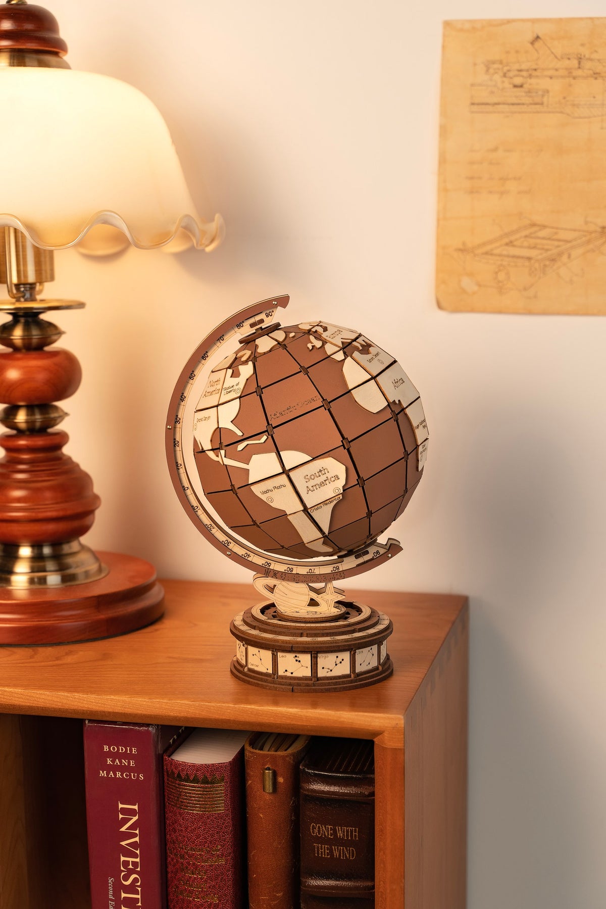 ROBOTIME 3D Houten Puzzel Lichtgevende Globe Bouwpakket Voor Volwassen Hout Modelbouw Gebouw Bouw Ambachten Kits Beste Festival Geschenken 6095903076089 ROBOTIME 3D Houten Puzzel Lichtgevende Globe Bouwpakket Voor Volwassen Hout Modelbouw Gebouw Bouw Ambachten Kits Beste Festival Geschenken 6095903076089
