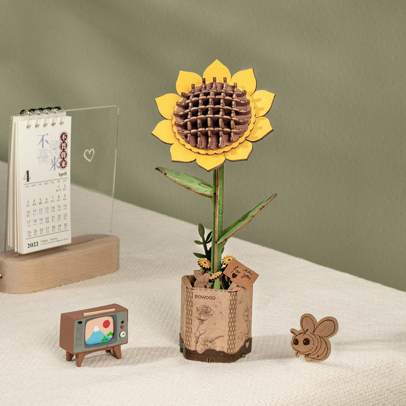 Robotime Sunflower / Zonnebloem TW011