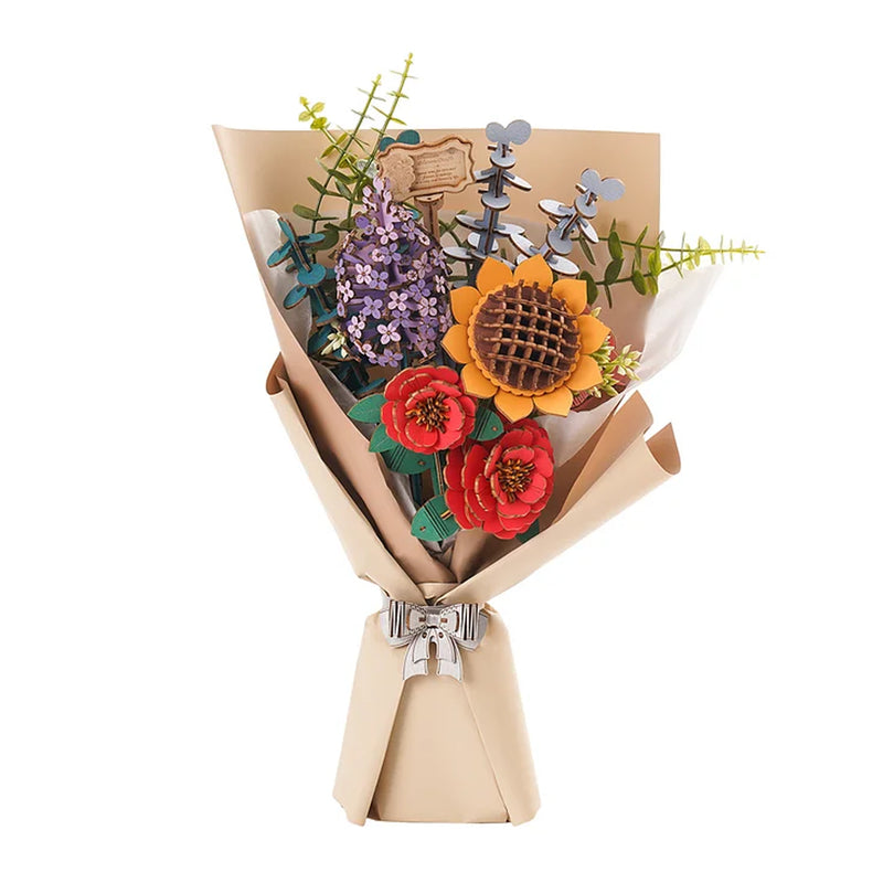 Robotime Flower Bouquet / Bos bloemen TW01H