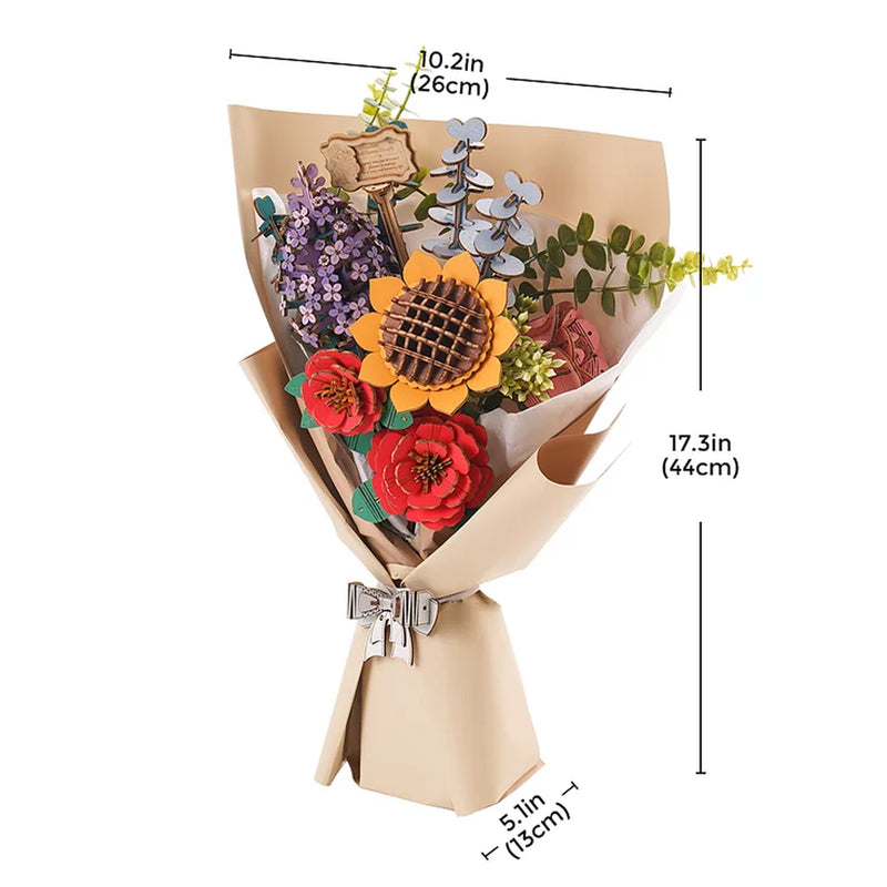 Robotime Flower Bouquet / Bos bloemen TW01H