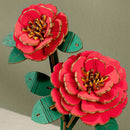 Robotime Red Camellia / Rode Camelia TW031