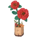 Robotime Red Camellia / Rode Camelia TW031