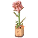 Robotime Pink Rose / Roze Roos TW041