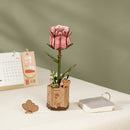 Robotime Pink Rose / Roze Roos TW041