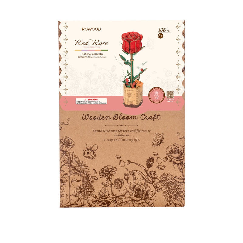 Robotime Red Rose / Rode Roos TW042