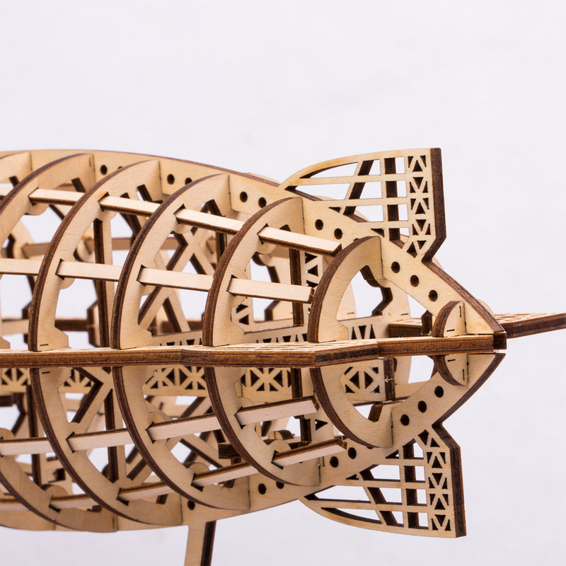 Achterkant van de ballon van de Robotime Air Vehicle