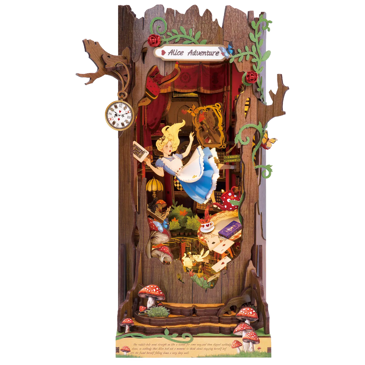 Robotime Alice Adventure | Sprookjes book nook | Robotime Nederland