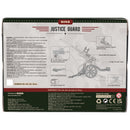 Achterkant verpakking van de Robotime Anti-aircraft Gun, houten bouwpakket van luchtafweergeschut dat met elastiekjes kan schieten