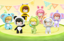 Alle varianten van de Robotime Baby Nanci Fluffy Party blind box serie