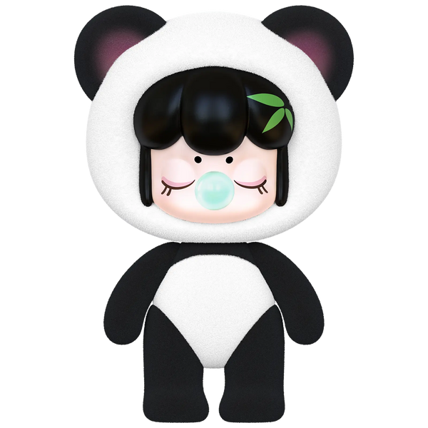 Panda variant van de Robotime Baby Nanci Fluffy Party blind box serie