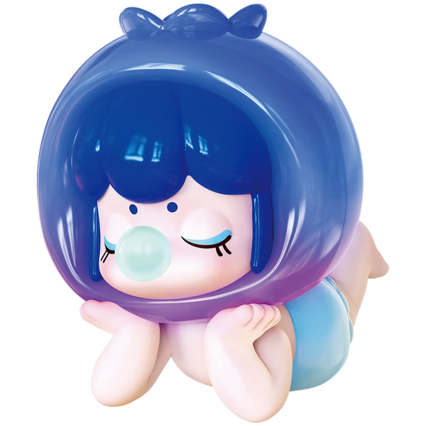 Blueberry variant van de Robotime Baby Nanci Fruits blind box serie
