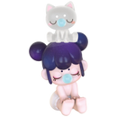 Elegant Violet variant van de Robotime Baby Nanci Seatmates blind box serie