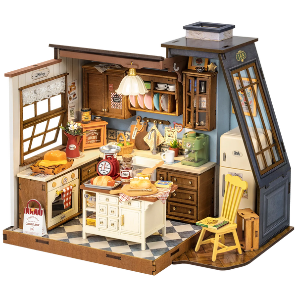 Productfoto van de Robotime Baking Kitchen