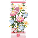 Productfoto van de Robotime Blooming Bouquet Box, mechanische bouwset van kunststof met bewegende bloemen