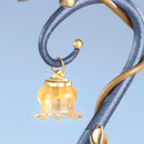 Kleine hangende versiering aan de steel van de bloem van de Robotime Butterfly (Blue)