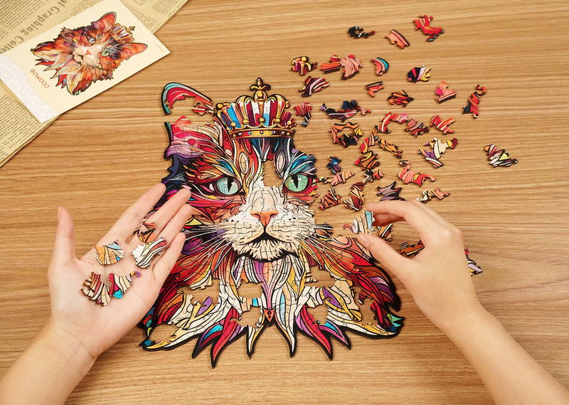 Industriële kat - online puzzel Industriële kat - online puzzel