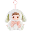 Loveable Bunny variant van de Robotime Charline Forest Hide & Seek Plush Pendant blind box serie