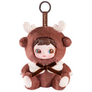 Shiny Deer variant van de Robotime Charline Forest Hide & Seek Plush Pendant blind box serie