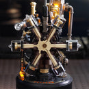 Rad met zuigers van de Robotime Da Vinci Helicopter