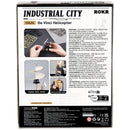 Achterkant verpakking van de Robotime Da Vinci Helicopter, modelbouwpakket geïnspireerd op de helikopter van Leonardo da Vinci