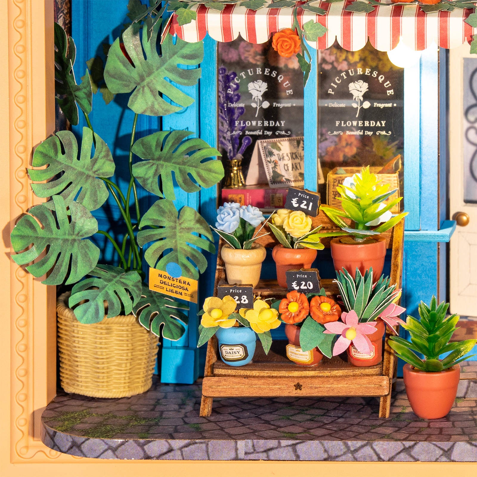 Robotime Daily Fresh Flower | Bloemwinkel diorama | Robotime Nederland