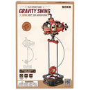 Voorkant verpakking van de Robotime Deep-Sea Adventurer, houten bouwpakket van een schommelend duikbootje