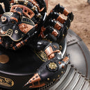 Kop, linkerklauw en -poten van de Robotime Emperor Scorpion