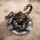 Bovenaanzicht van de Robotime Emperor Scorpion, elektrisch bouwpakket van een schorpioen in steampunk stijl