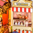 Het ijskraampje in de Robotime Fairytale Amusement Park